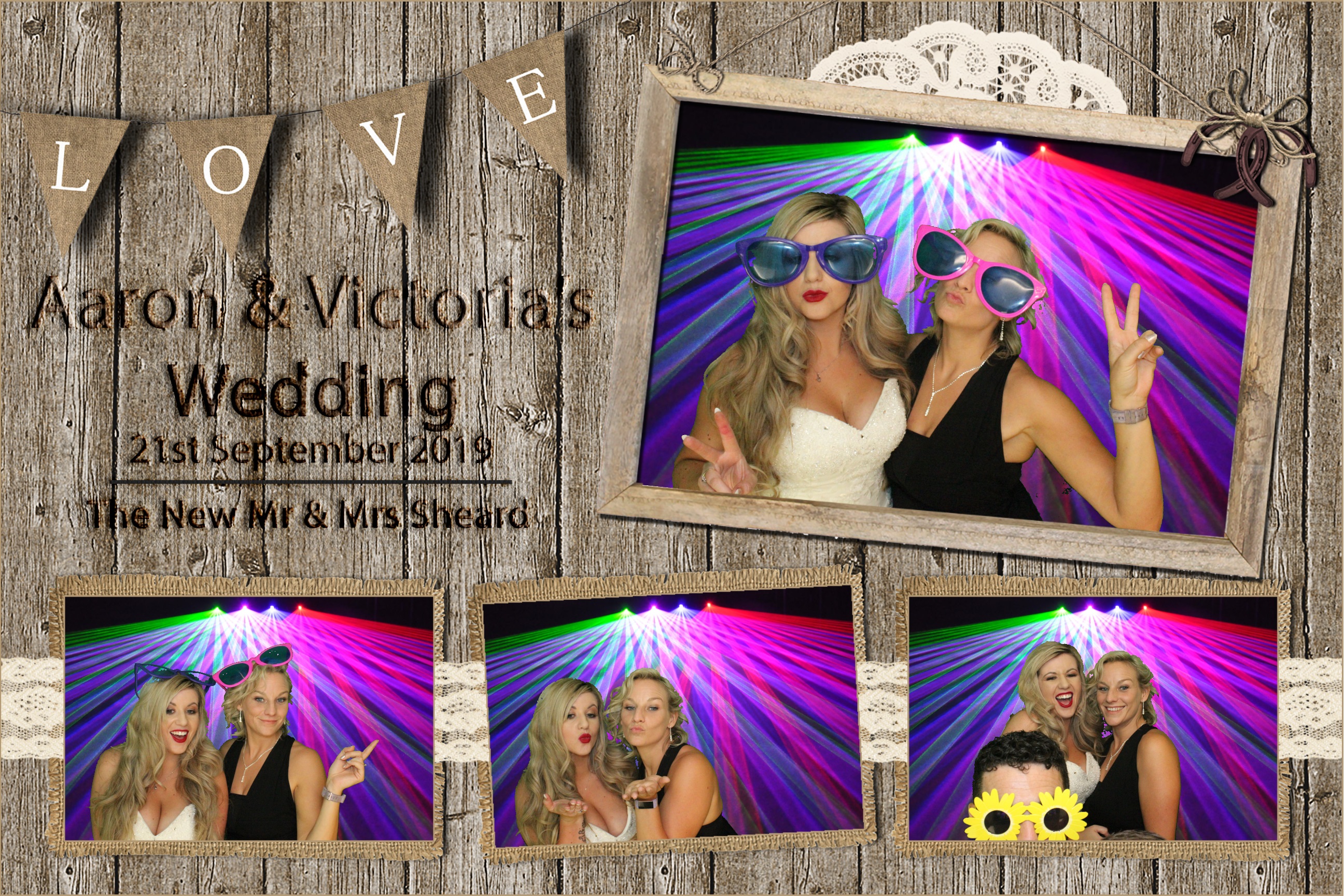Aaron & Victoria's Wedding  | View more photos from the event at images.mobile-photo-booth.com/u/MobilePhotoBoothUK/Aaron-Victorias-Wedding